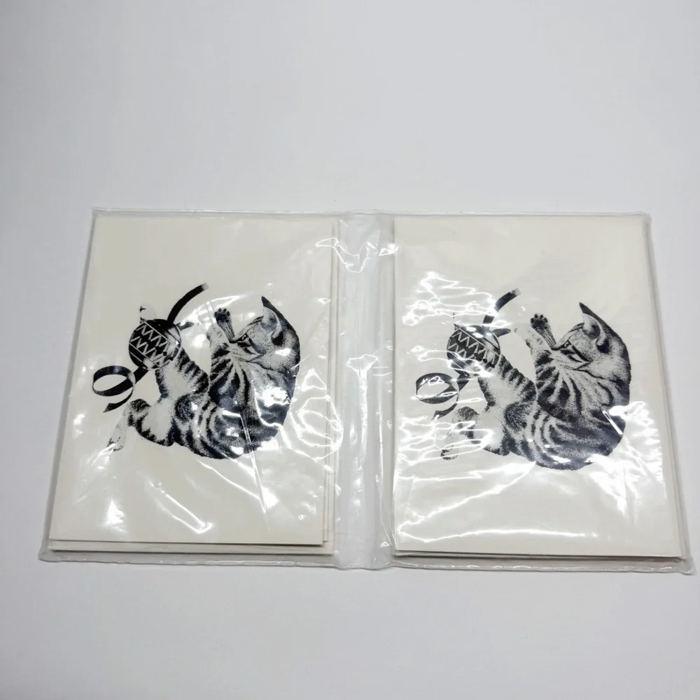 Scotjac Holiday Kitten Blank Greeting Cards with Envelopes Set of 7
